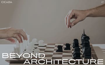 Cicada website preview