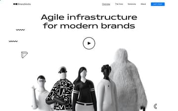 Binaryblocks | Agile infrastructure for modern Brands ? website preview