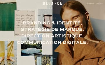 Atelier Deux-Cé website preview