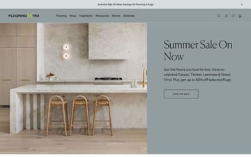 Flooring Xtra website preview