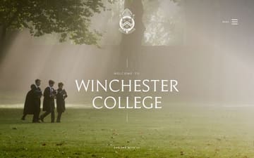 Winchester College | Independent Boys' Boarding School  website preview