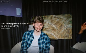 The Tech Collective website preview
