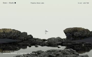 Doze Studio website preview
