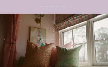 Teil website preview