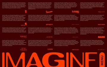 Imagine website preview