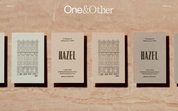 One & Other website preview
