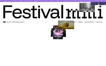 Festival MMI Lens 2025 website preview