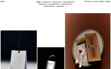 Aklr Studio website preview
