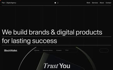 Flair website preview