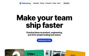 Refactoring website preview