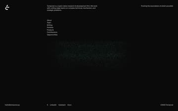 Temporal website preview