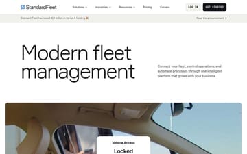 Standard Fleet website preview