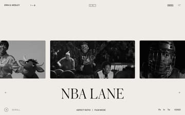 Erin Wesley website preview