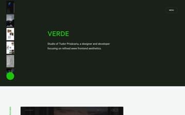 Verde website preview