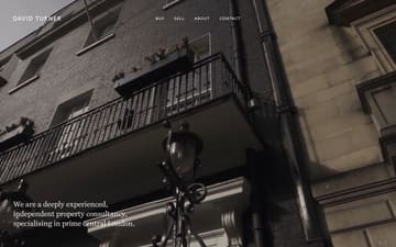 David Turner  website preview