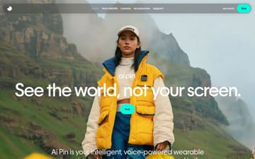 Humane website preview