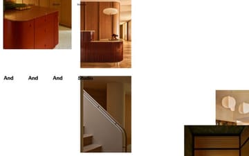 And And And Studio website preview