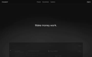 Fragment website preview