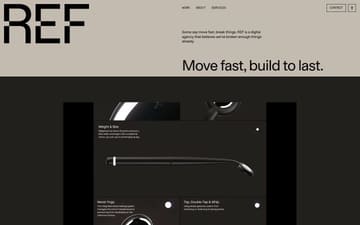 Ref Digital Agency website preview