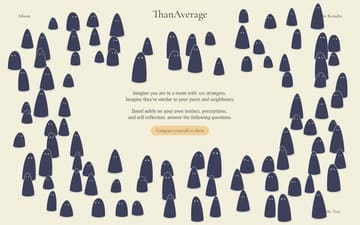 Than Average website preview