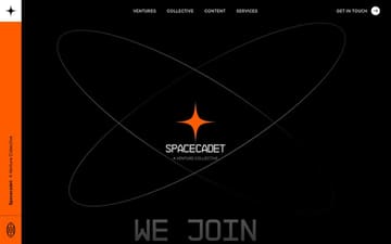 Spacecadet website preview
