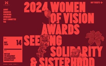 Women of Vision Awards 2024 website preview