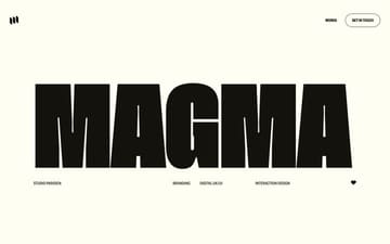 Magma website preview