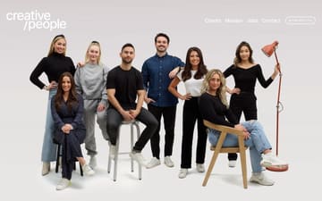Creative/people website preview