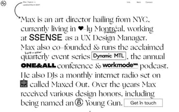 Max Kaplun website preview
