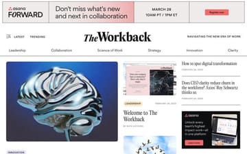 The Workback website preview