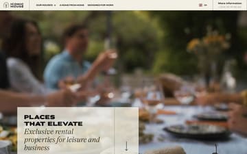 Iconic House website preview