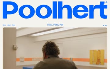 Poolhert website preview