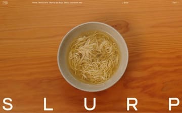 Slurp website preview