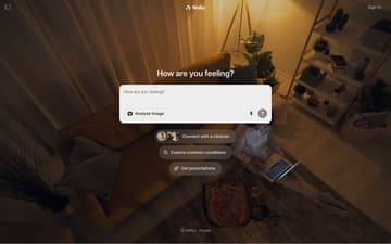 Nolla Health website preview