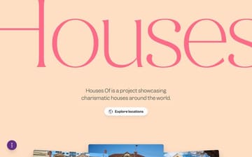 Houses Of The World website preview