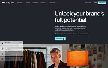 Wayflyer website preview