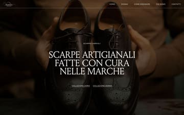 Scarpe Carrioli website preview