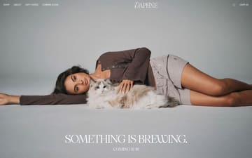 Daphne website preview