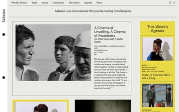 Sabzian website preview
