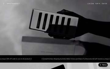 Mihan Aromatics website preview