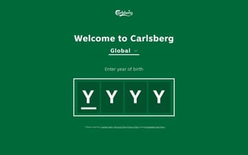 Carlsberg website preview