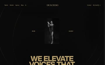 Dulcedo website preview