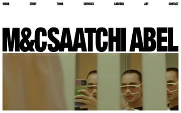 M&C Saatchi Abel website preview