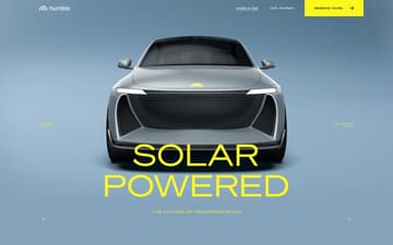 Humble Motors website preview