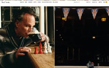 Paul Smith website preview