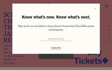 Timestalks website preview