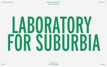 Laboratory for Suburbia website preview