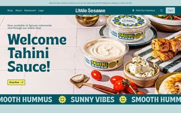 Little Sesame website preview