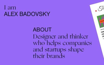 Alex Badovsky website preview