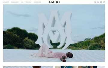 Amiri website preview